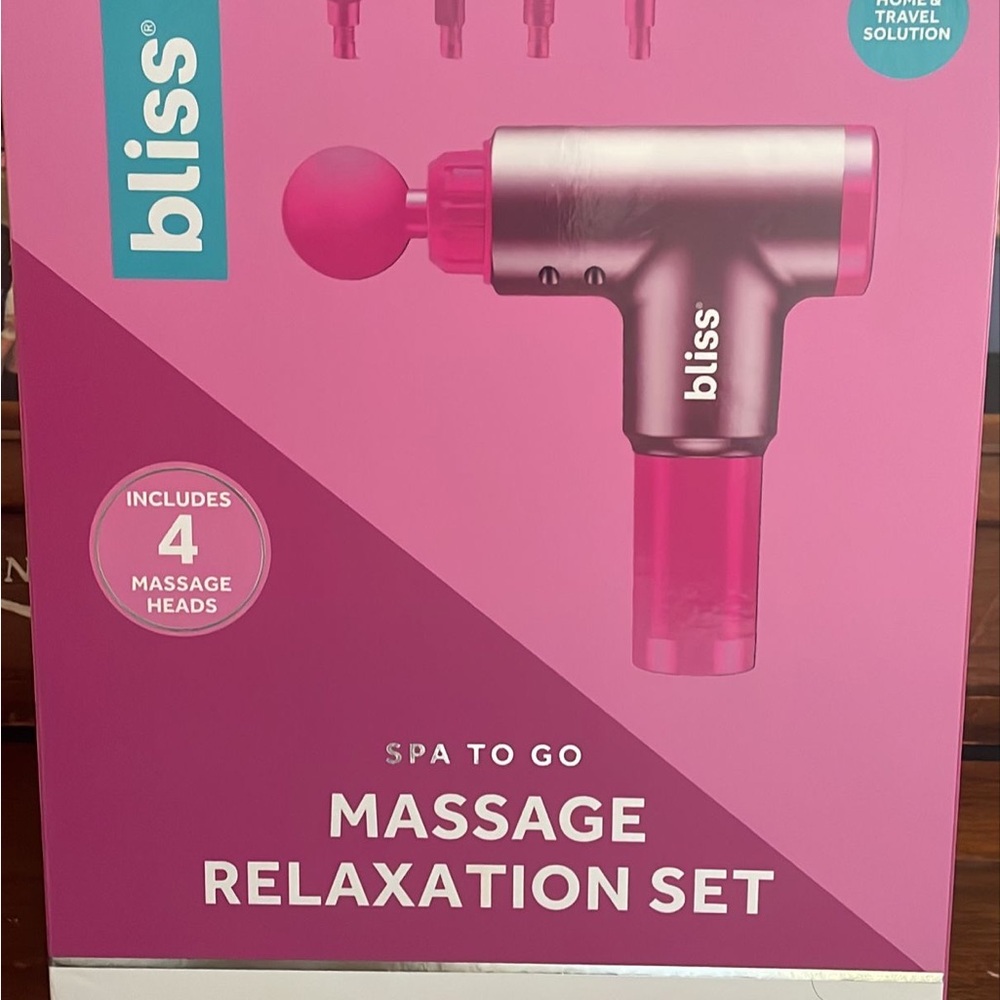 Bliss Pink Massage Relaxation Set